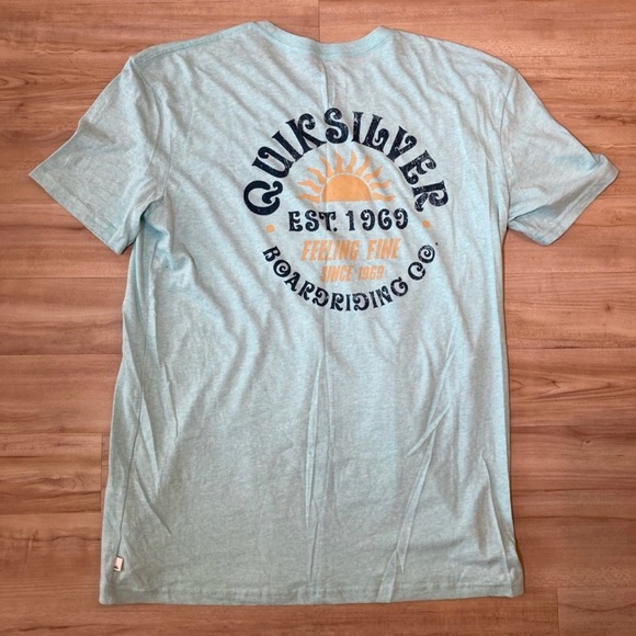Quiksilver Boardroding Co. Shirt Size Large - Picture 2 of 2